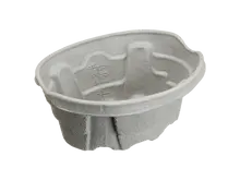 Vernacare Maxi Wash & Emesis Basin 6 liter. V25-027N case/40