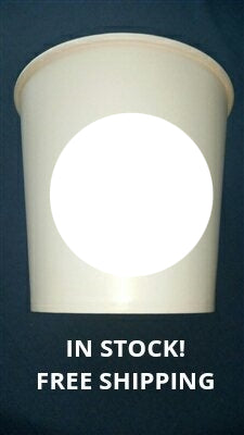 Vernacare Collapsible Waste Basket Emesis Basin- Alternative 100/case v25-075-eco100